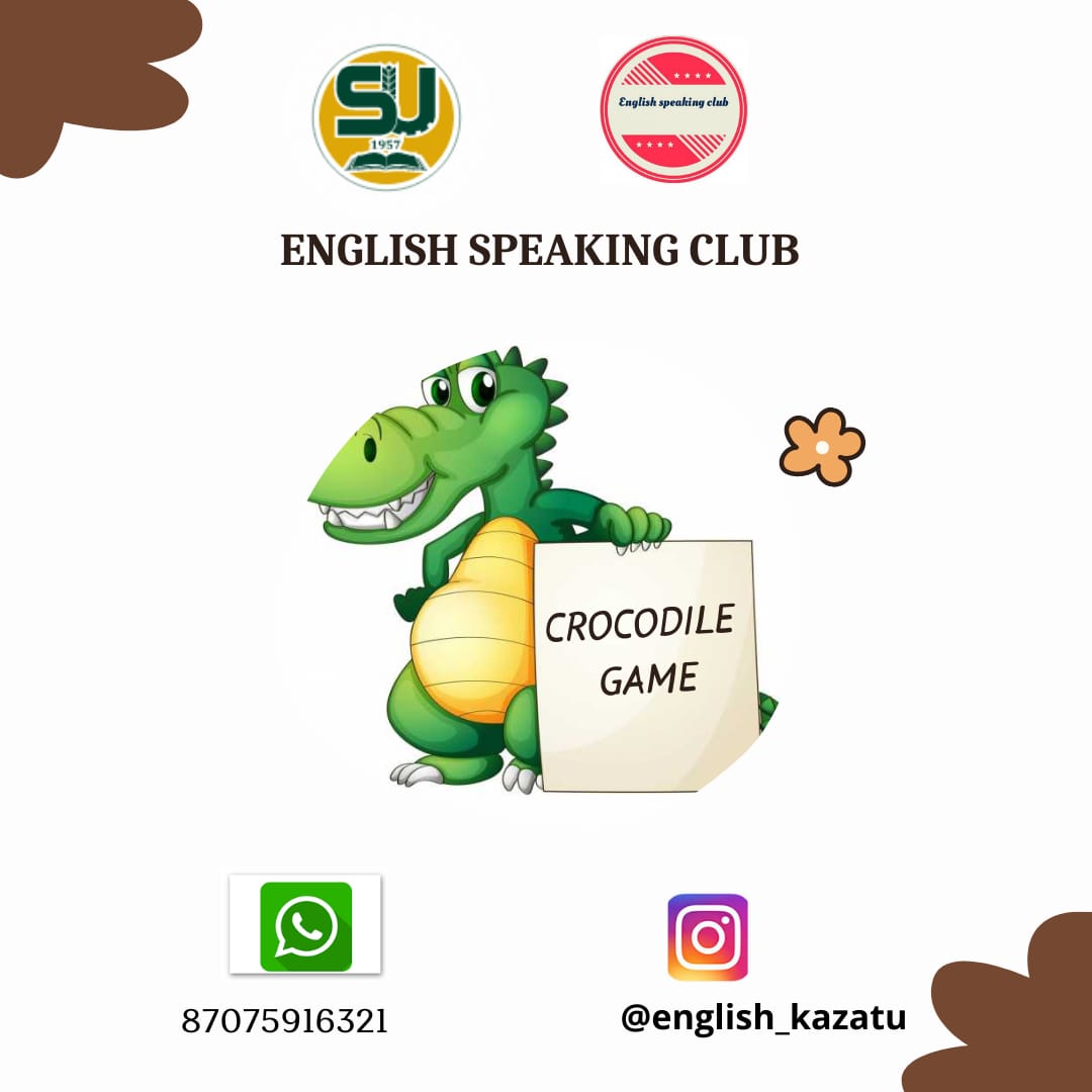 Игра крокодил на английском